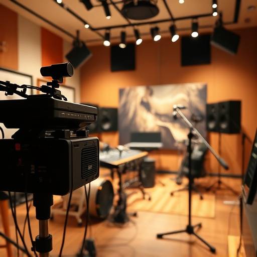 Profesjonelt innspillingsutstyr i Lydkunst Studio